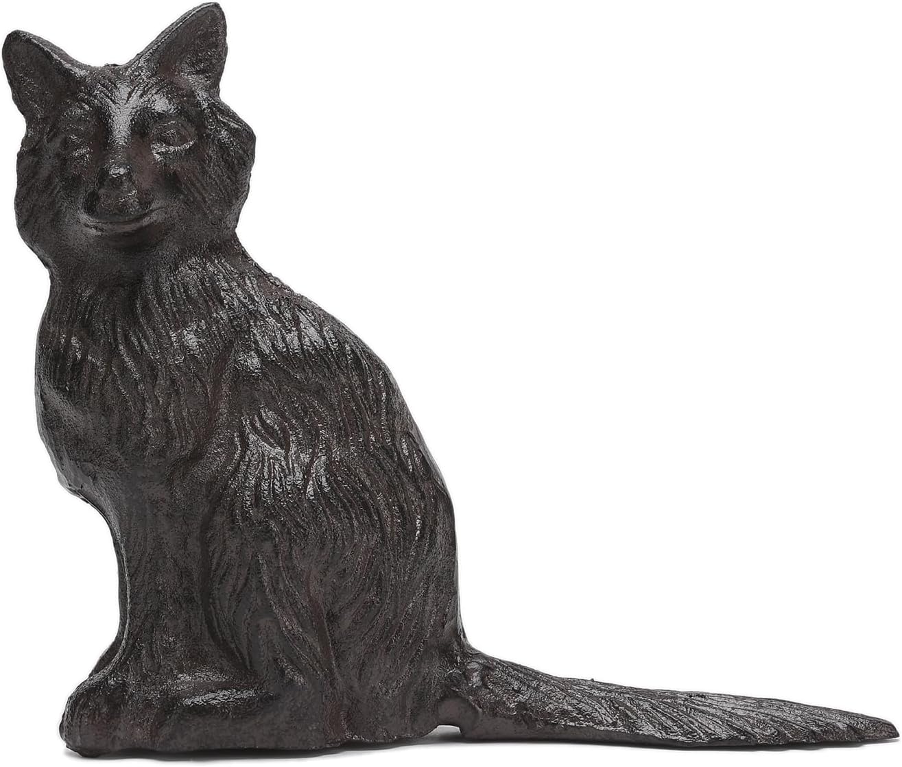 BRASSTAR Cast Iron Animal Door Stopper Fox Shape Heavy Duty Door Window Holder Home Office Shop Farm Manor Decoration Utility Tool TQGJPT515