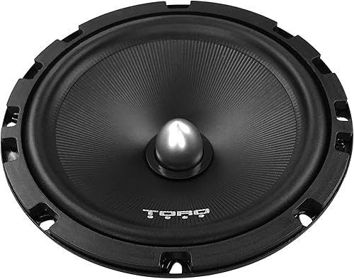 Miniatura 8 de TORO TECH F6K, juego de altavoces componentes para automóvil de 6.5 pulgadas - 200 vatios máximo100 vatios RMS, tweeters de fluido ferro de 0.512