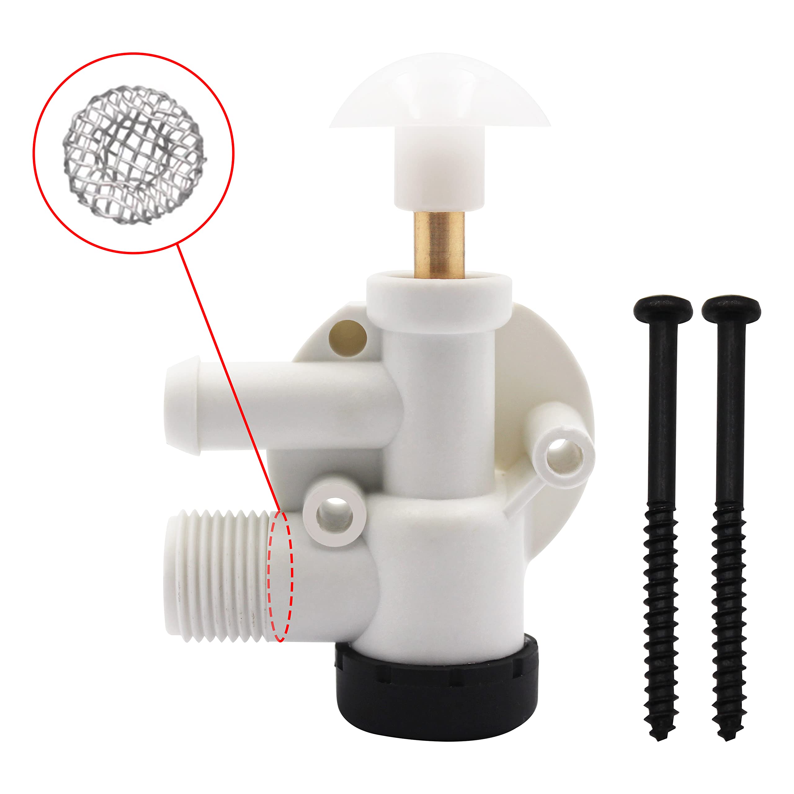 Amazon.com: 385314349 RV Water Valve Assembly Camper Trailer