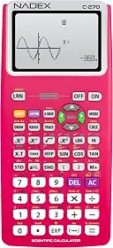 Calculadora científica com funções gráficas para estudantes universitários e secundários, engenharia, matemática avançada, cálculo, álgebra, geometria, trigonometria, estatística, física, química -
