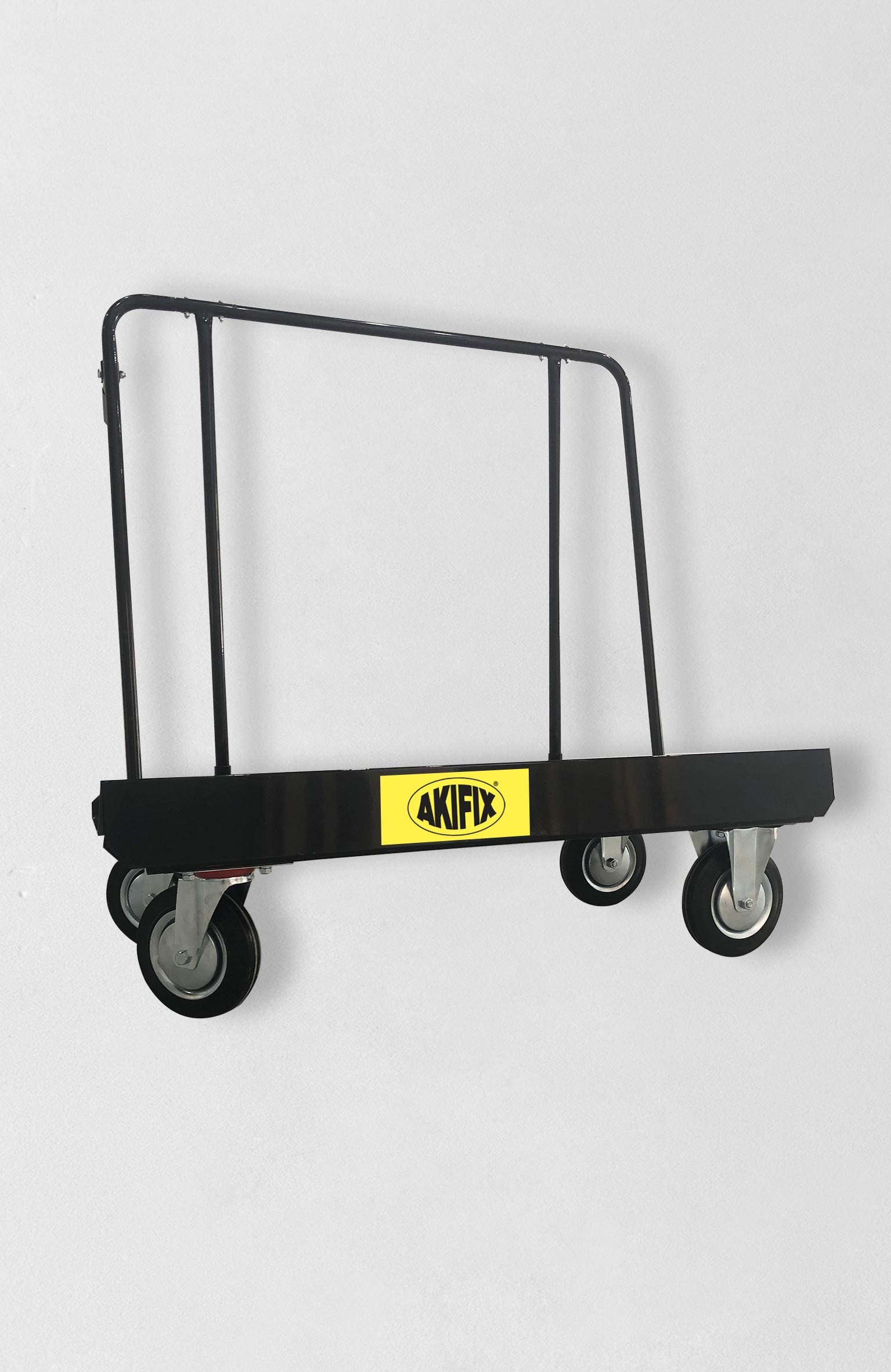 Akifix NE03008 CARRELLO PESANTE DA CANTIERE 4 RUOTE
