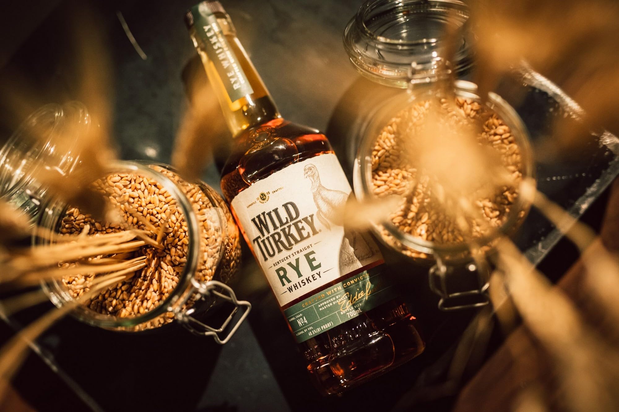 ウイスキー WILD TURKEY STRAIGHT RYE WHISKEY Whiskey Bourbon Wild Turkey Rye Wild Turkey Rye Sabor Caramelo