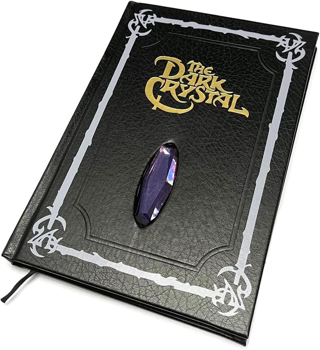 costumebase Dark Crystal Book Replica Printed Pages with Illustrations Black
