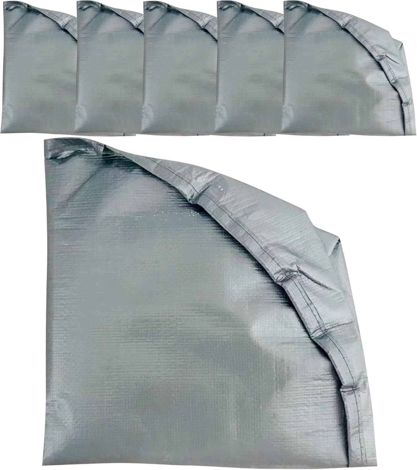 Reusable Litter Box Liners Compatible with Hooded Cat Litter Box, for Automatic Litter Box with Carrying Handles, Waterproof and Leak Proof (6 Pack)