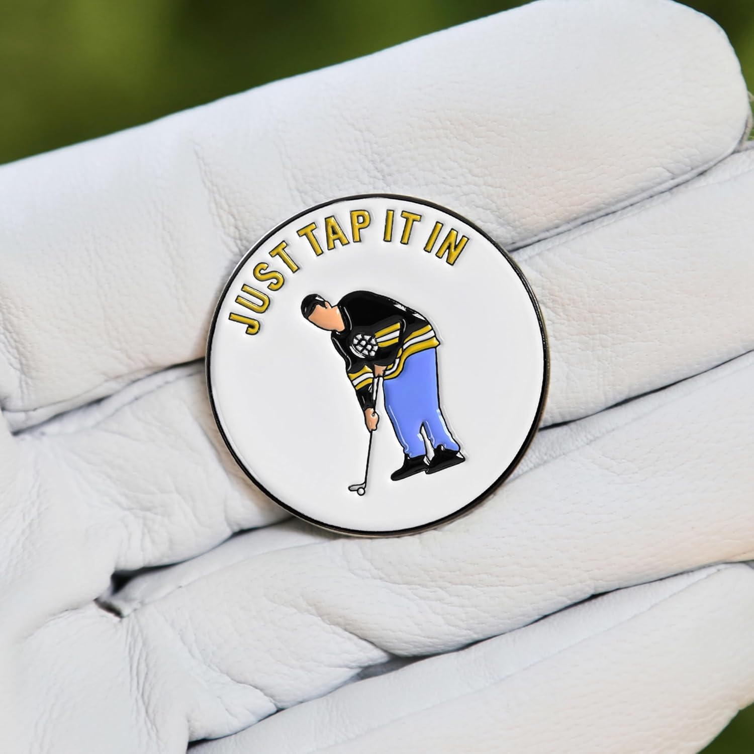 ZEETY Funny Golf Ball Marker with Magnetic Hat Clip – Golf Accessories for Men and Women, Great Golf Gift for Players with Attitude - Image 4