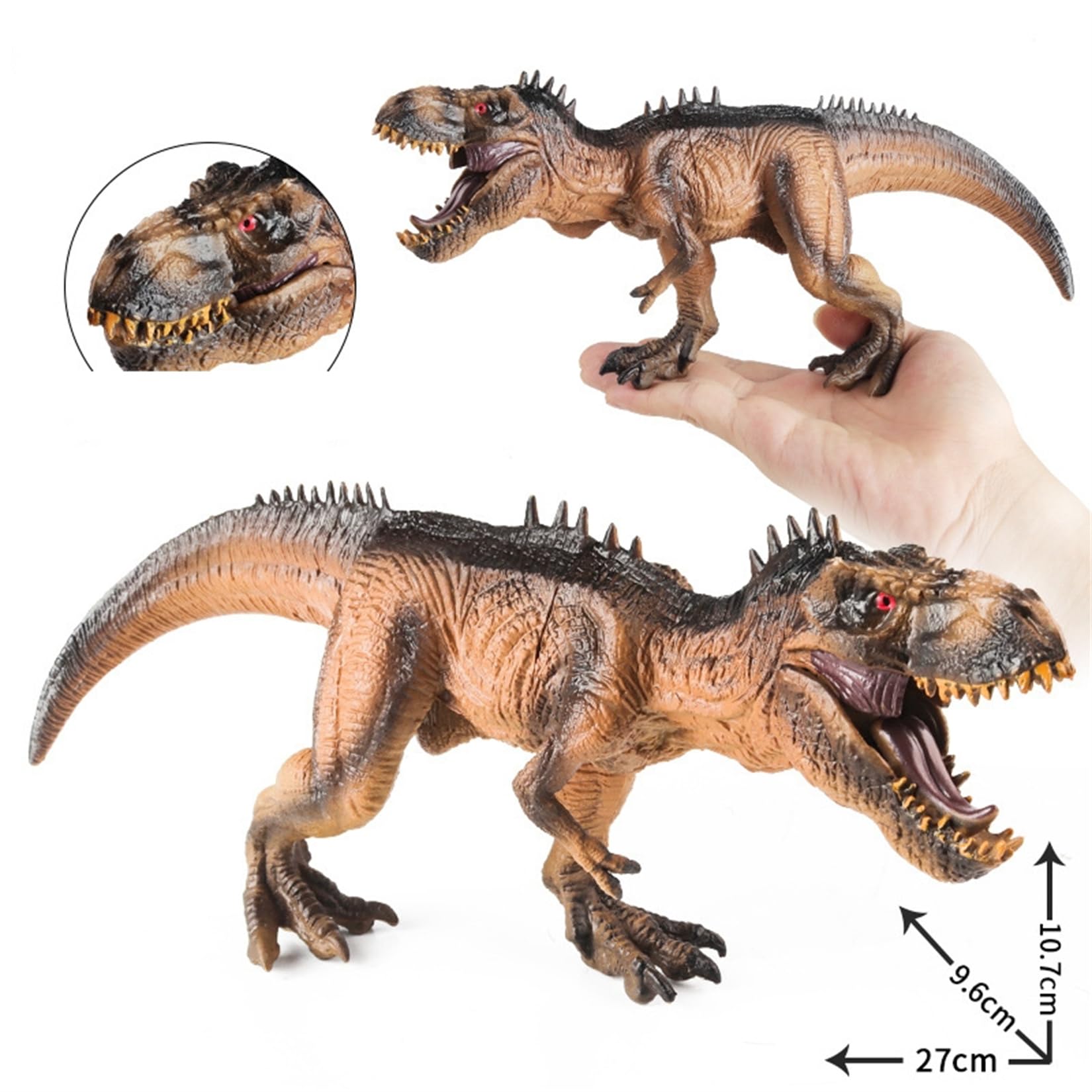 Amazon.co.jp: MAIBED 大型ティラノサウルス・レックス 可動フィギュア