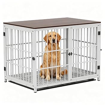 犬用ケージ 大型犬用 (木製床板おまけ付き)プラスチック製 Amazon | BingoPaw 大型犬用ケージ 屋根付き 木製 室内 連結