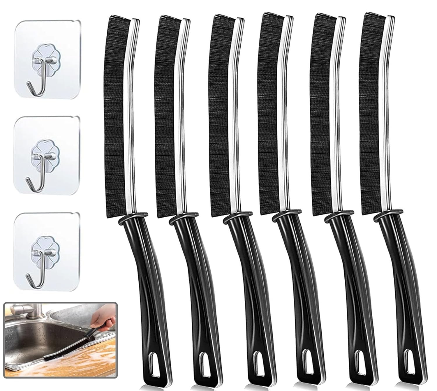 Multifunctional Gap Cleaning Brush Tool