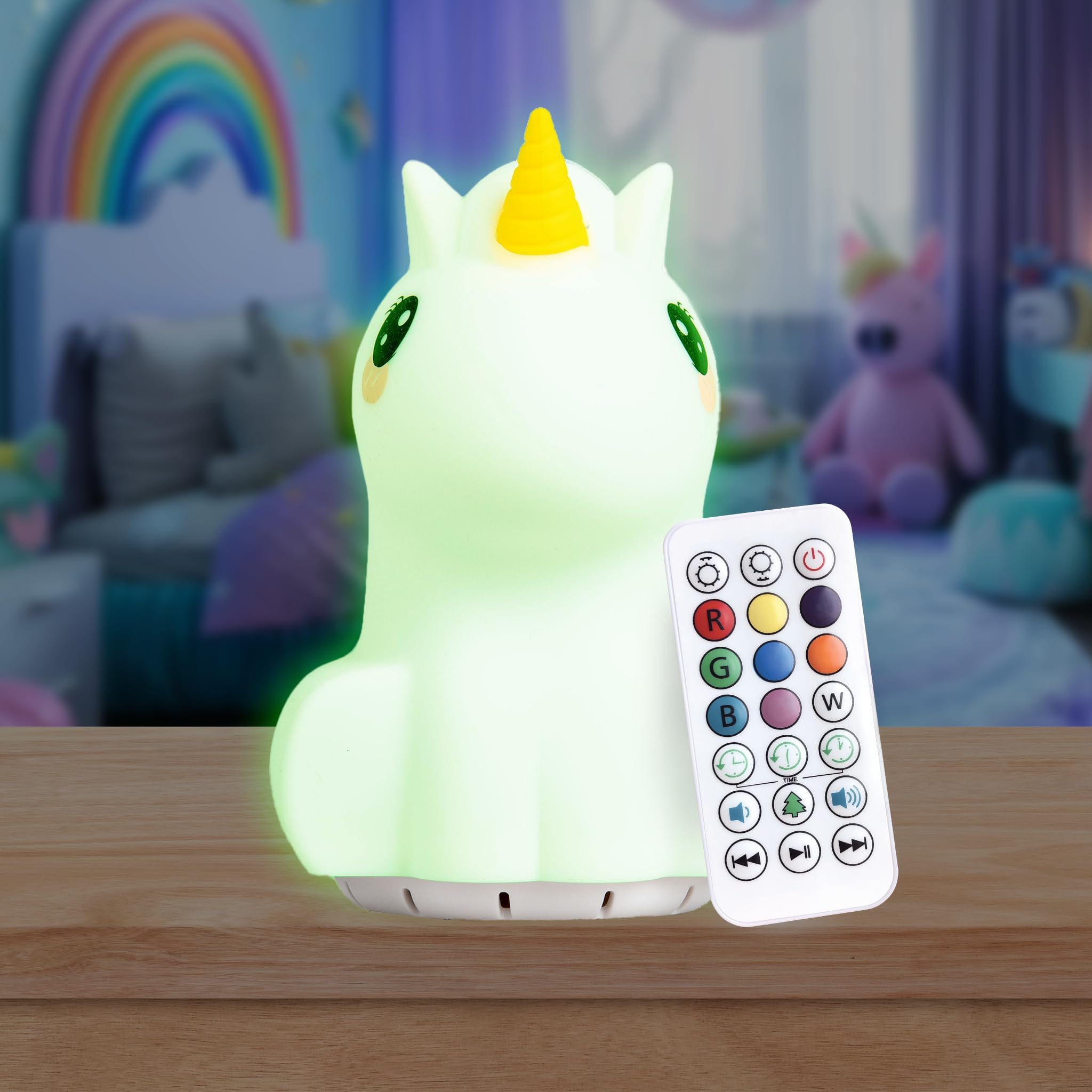 Lumipets Lumieworld - With Bluetooth Nightlight For Baby - Unicorn , Multicolour, Lumiworld, White1847