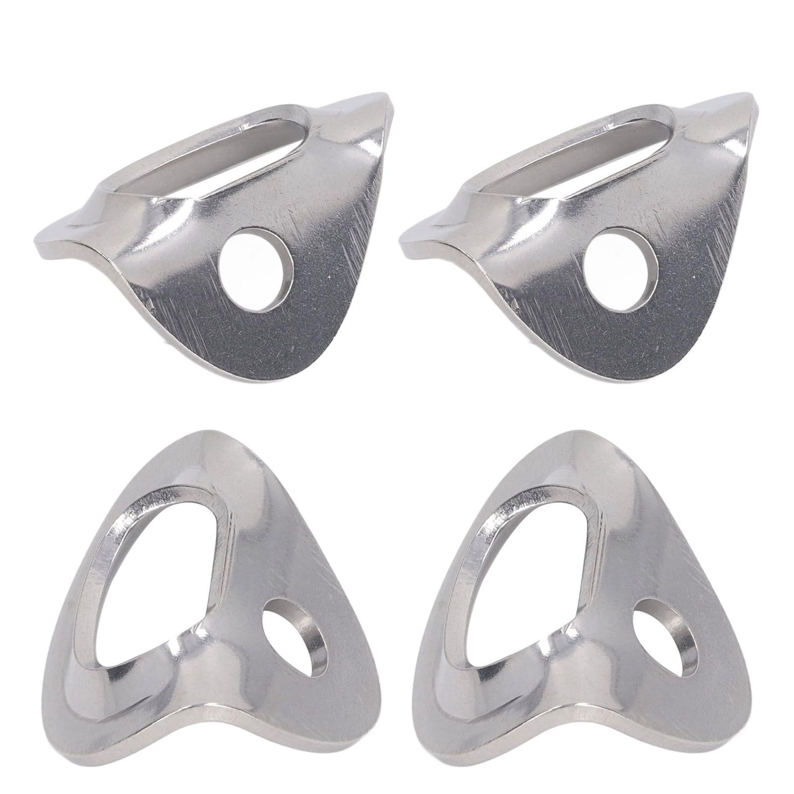 Tyenaza 10pcs Kletterschrauben Kleiderbügel, Edelstahl -Klettern Anker Ankerklettern Halten zum Klettern, Höhlenforschung, Abseilen, Ingenieurwesen