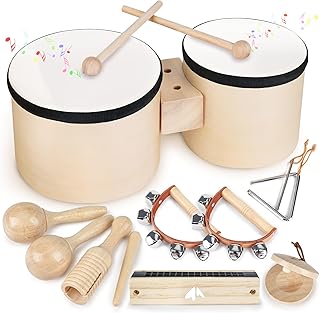 Sponsored You’re seeing this ad based on the product’s relevance to your search query.Learn more about this advertisement Toy from 3 Years Musical Instruments Drum Children's Drum Kit Wooden Toy Montessori Children's Toy from 3 4 5 Years Boys Girls