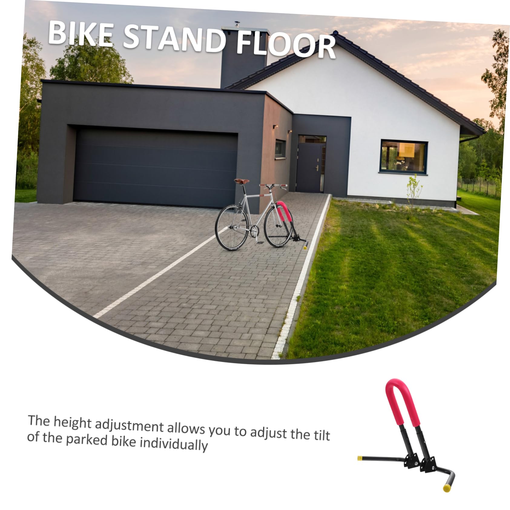 Équilibre De Voiture Cadre De Support Vélo Pliable Enfants Balance Vélo Béquille Support De Stationnement pour VTT Béquille Vélo Formateur Stand Béquille Support Support De Roue