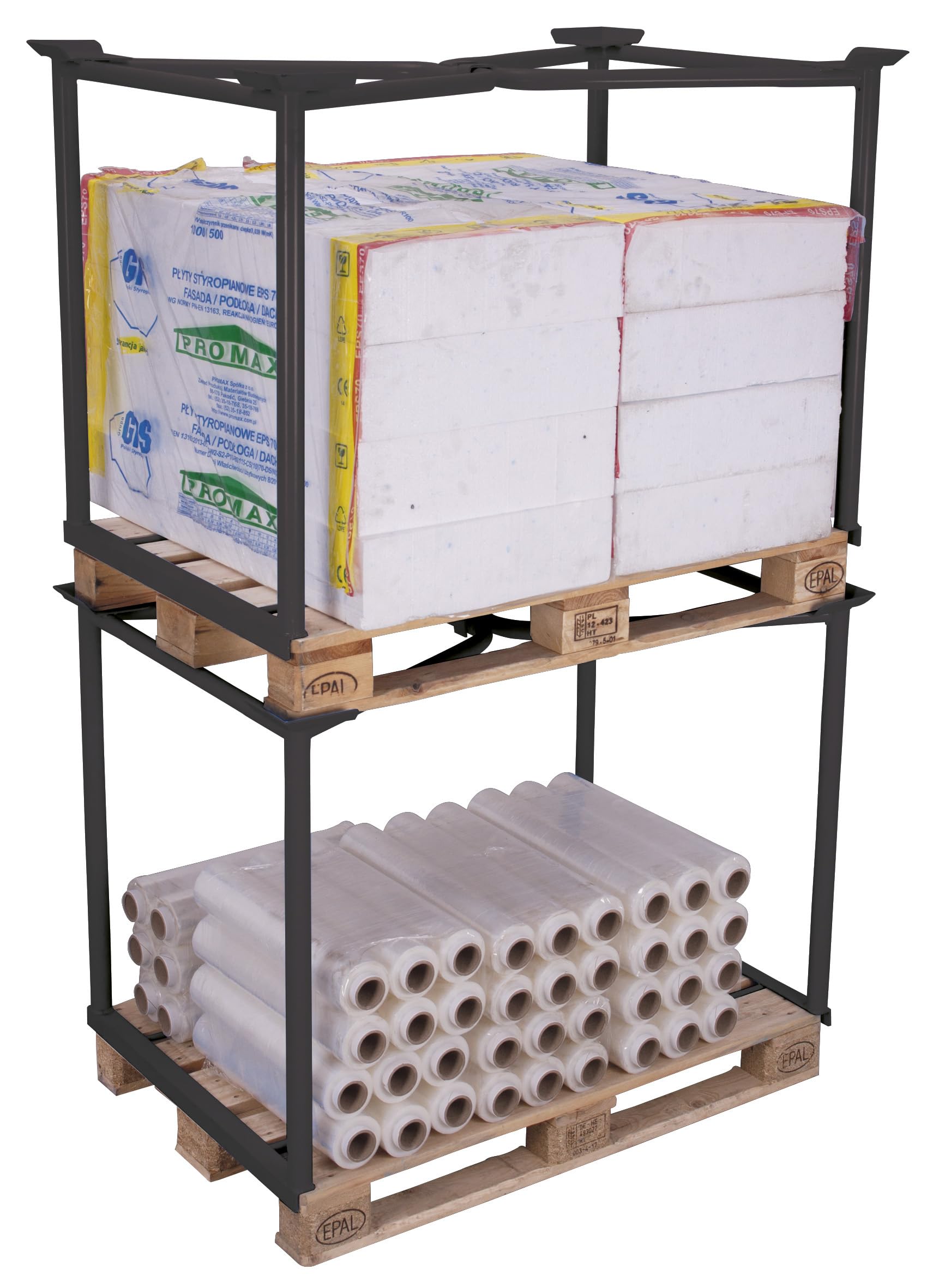 Cordes - Palettenaufsatz 1200x800 Nutzhöhe 1200 mm anthrazit