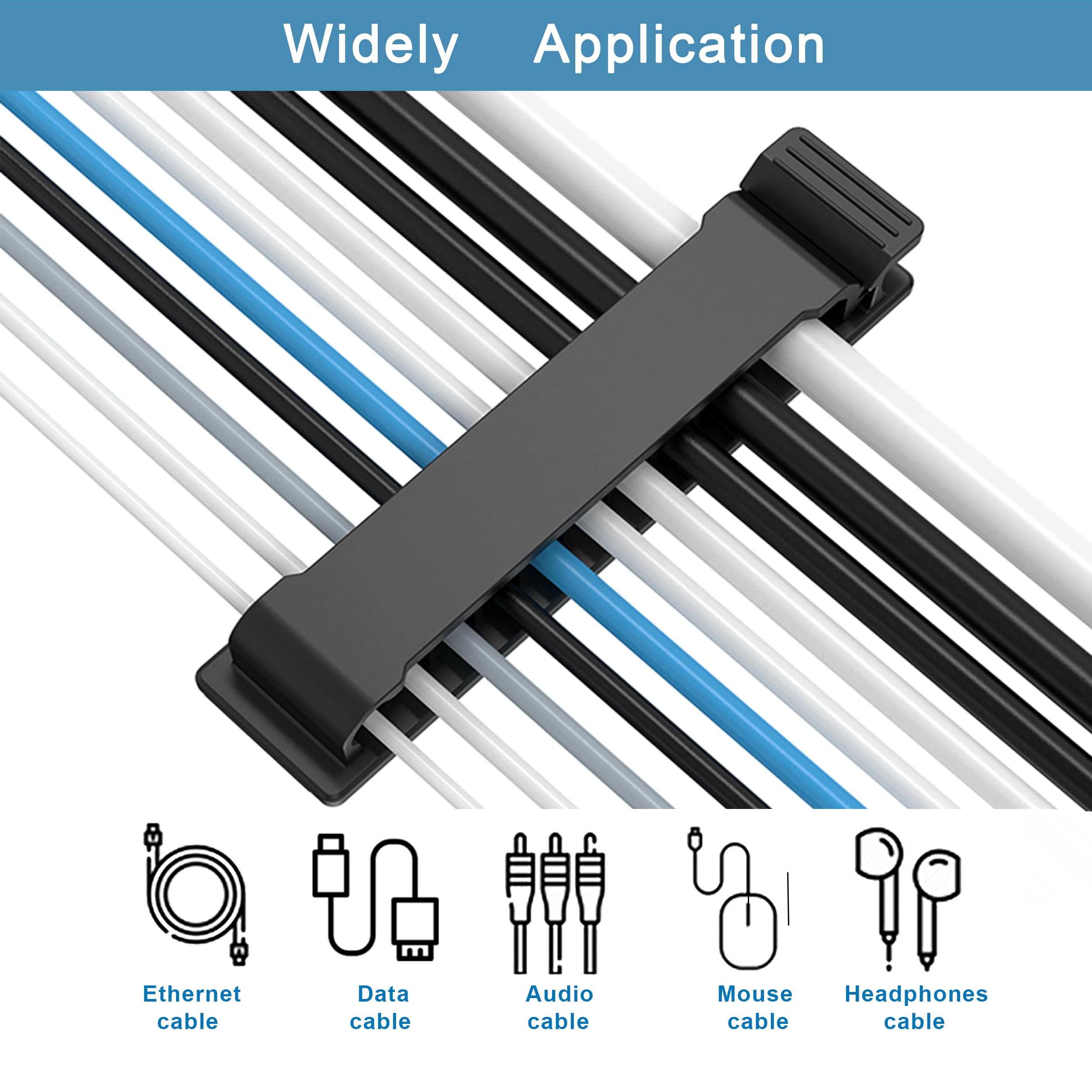 NOLITOY 96 Clips Adhesivos Para Bolígrafos, Clips Para Bolígrafos