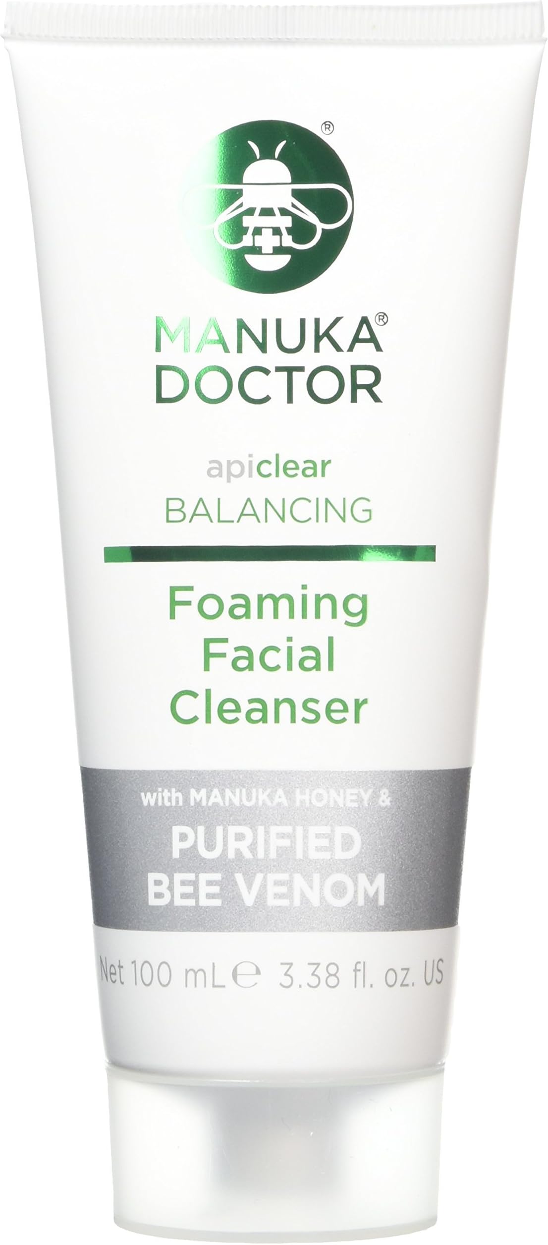 Manuka Doctor ApiClear Balancing Foaming Facial Cleanser, 100 ml