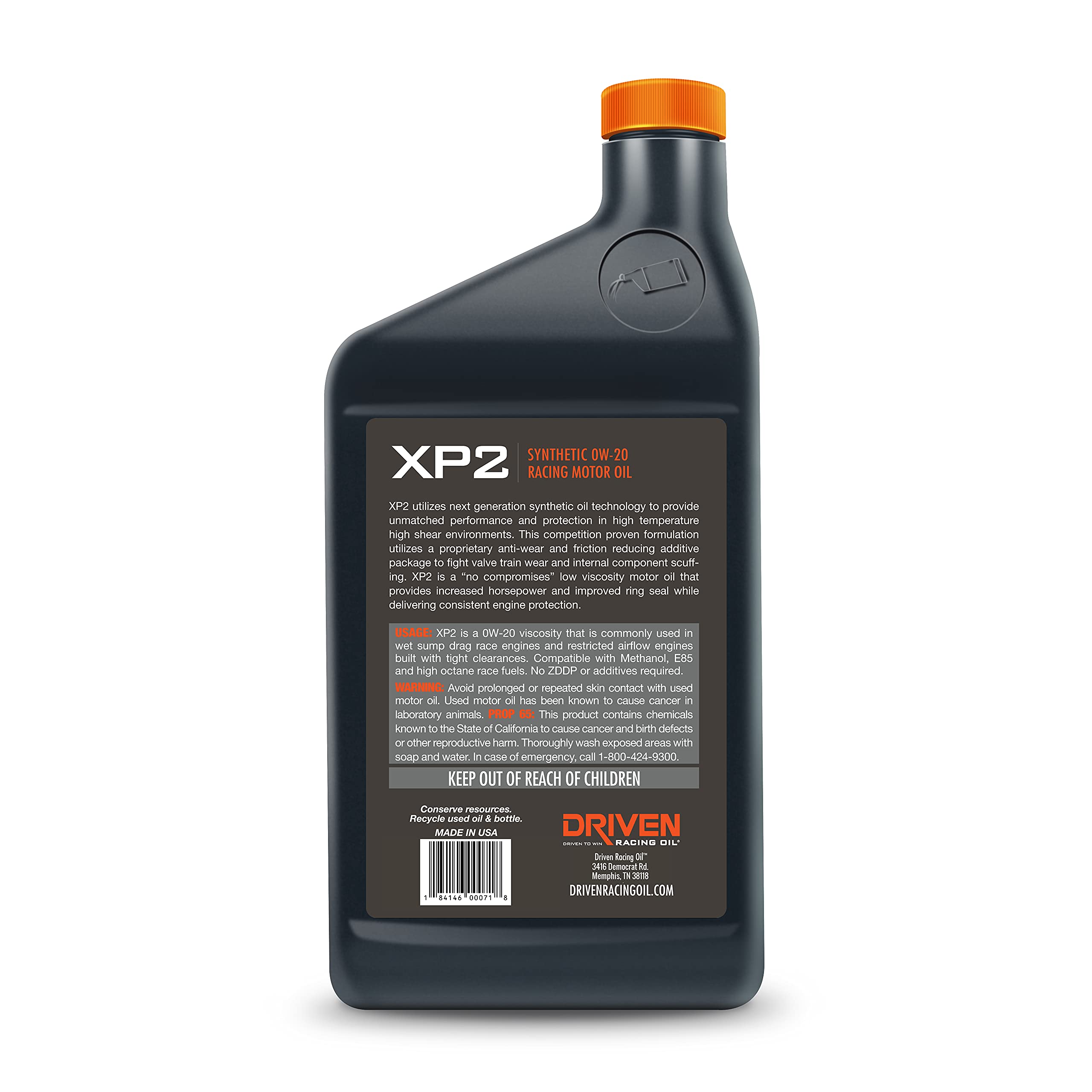 Amazon.com: Driven Racing Oil XP2 Synthetic 0w-20 Motor Oil 1