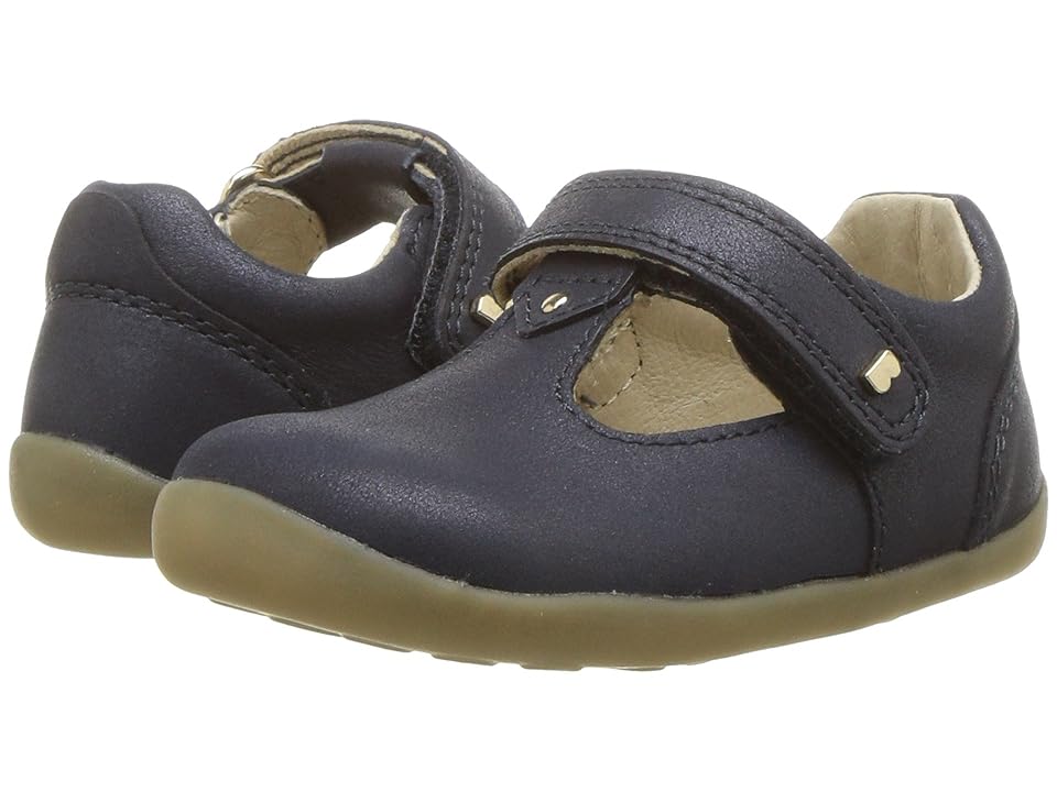 

Bobux Kids Step Up Louise T-Bar (Infant/Toddler) (Navy Shimmer) Girl's Shoes