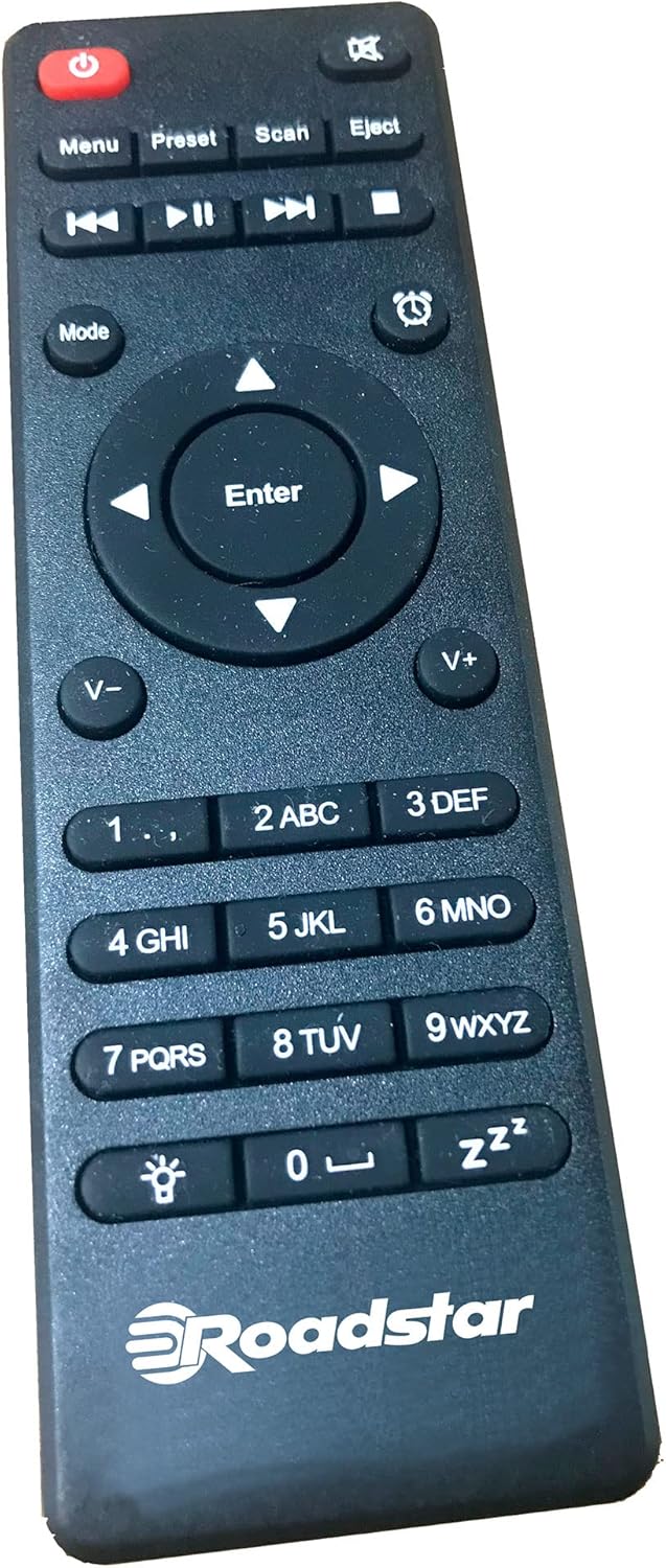 Roadstar IR-540D+BT/BK remote control