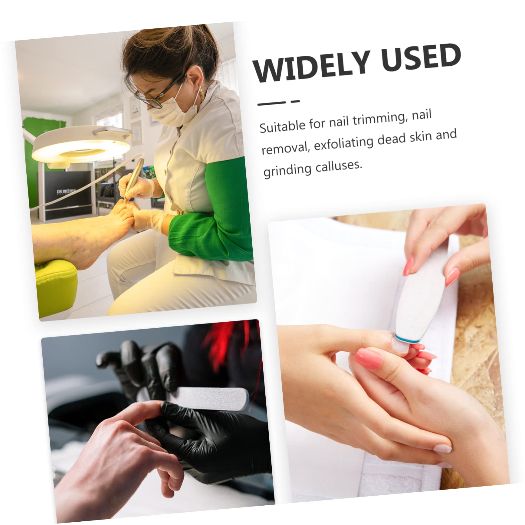Healvian 3 Set Di Dischi Abrasivi Per La Lucidatura E La Modellatura Dei Bordi Delle Unghie Per Strumenti Per Manicure Fogli Abrasivi Per Smalto E Dischi Abrasivi