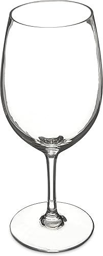 Miniatura 1 de Carlisle FoodService Products Alibi - Vaso de vino transparente para restaurantes, catering, cocinas, plástico, 20 onzas, transparente (paquete de