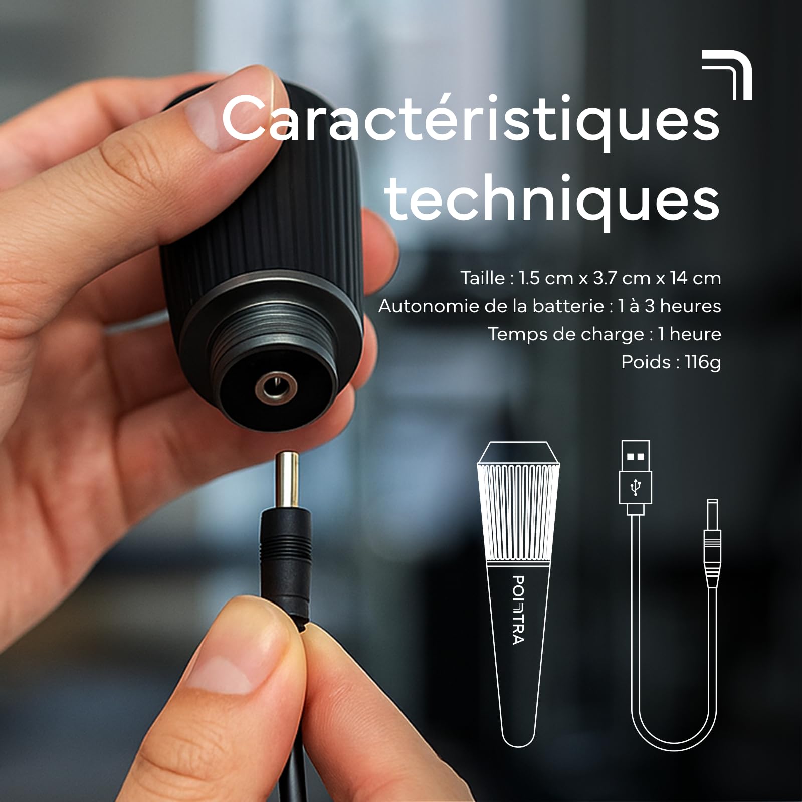 TensCare Pointra – Masseur à Thérapie Vibratoire Focalisée