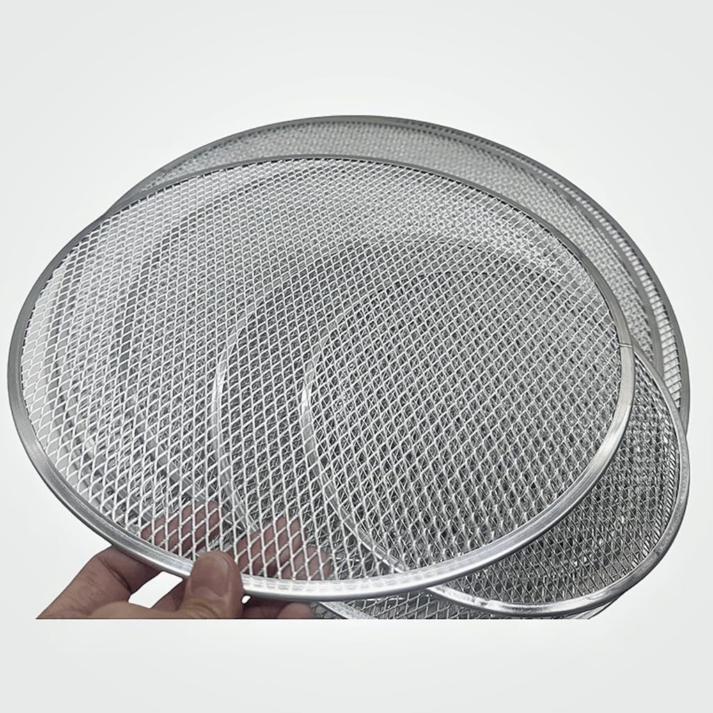 Practical Aluminum Alloy Pizza Pan Baking Tray Great For Camping And Picnics