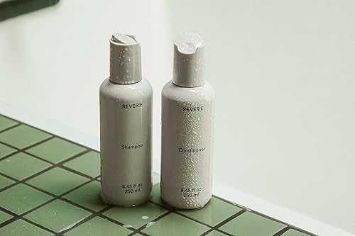 Miniatura 4 de REVERIE - Paquete de champú natural + acondicionador hidratante  Sin sulfatos, sin silicona, seguro para el color, cuidado del cabello limpio (8 fl