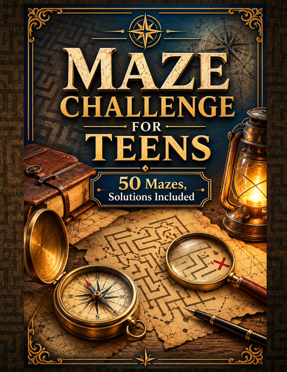 Maze Challenge for Teens: Fun, Challenging, and Solutions Included