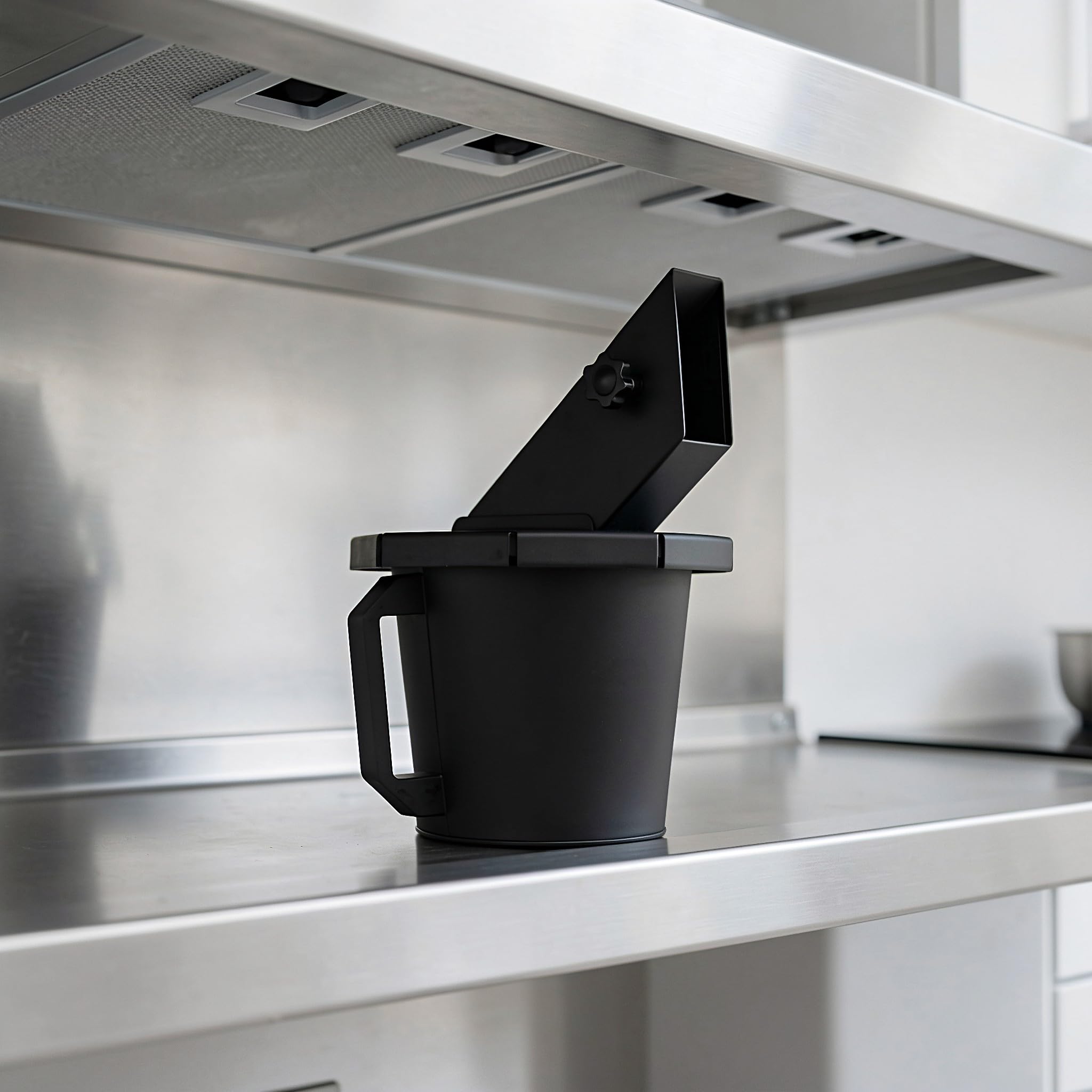 UKCOCO Seau à Graisse avec Couvercle et en Aluminium jetable, 1,3 L (44