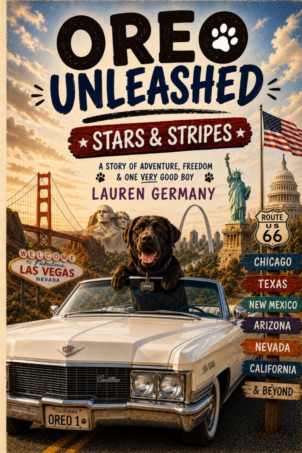 Oreo Unleashed: Stars & Stripes (Oreo Unleashed: World Wide Adventures)