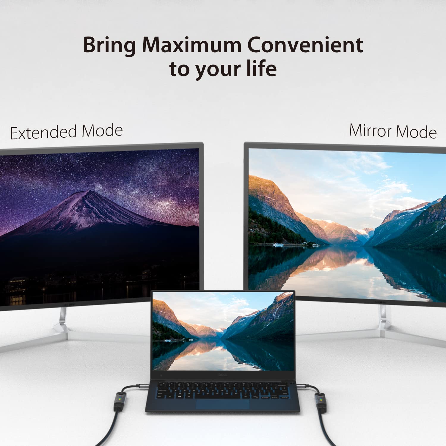j5create Adapter USB typu C na HDMI (8K przy 60 Hz, 4K przy 120 Hz) ze światłem LED RGB do MacBooka Pro, MacBook Air, iPad Pro, Samsung Galaxy, Surface Pro, Dell, HP (JCA157)