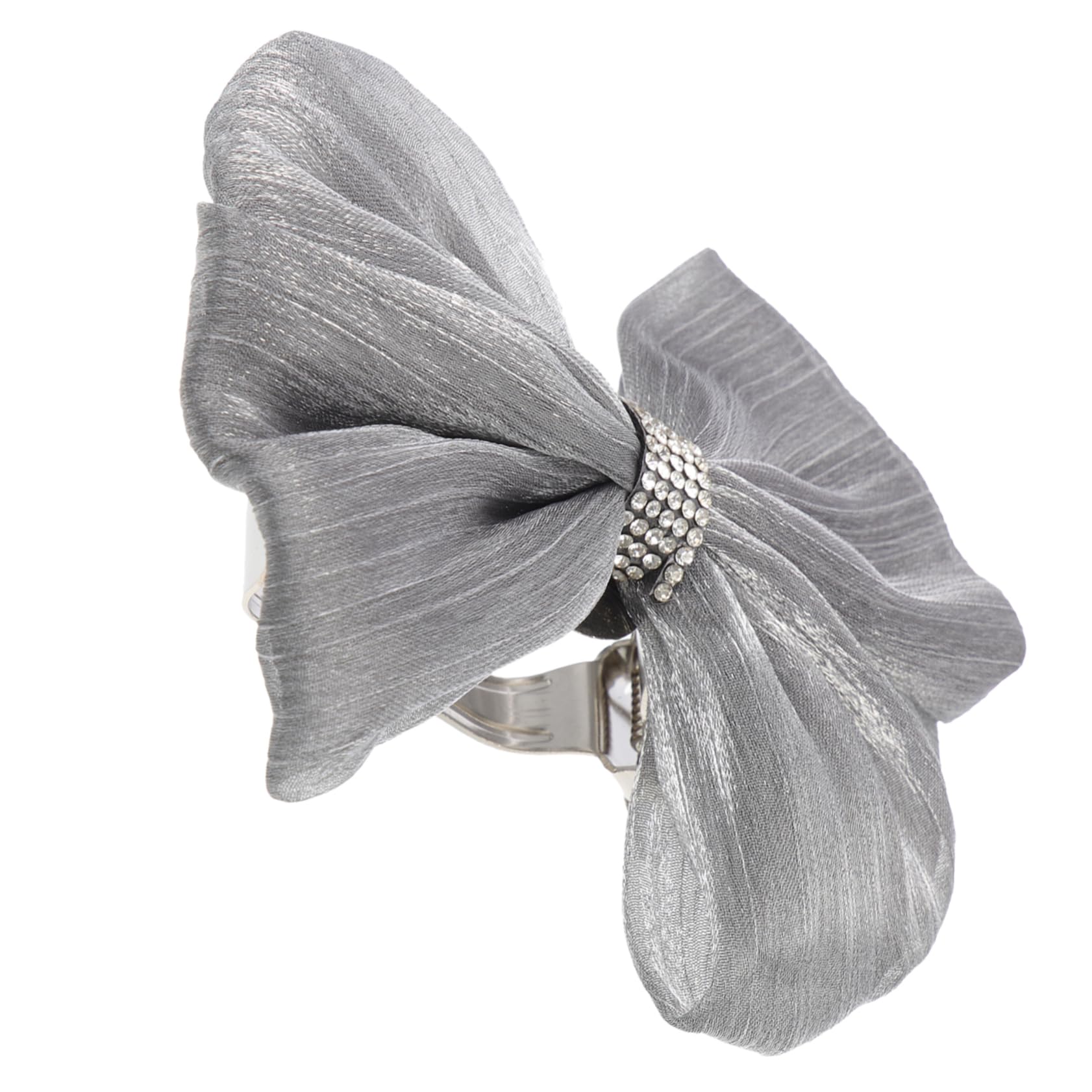 ABOOFAN 4pezzi Fermatende Fiocco Elegante per Tende Sottile Decorazione Casa e Matrimonio Design Unico per Tende Tulle e