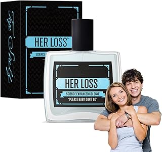 3.3 oz. Premium Her Loss Men's Fragrance, Men's Fragrance with Pheromones, Men's Pheromone Fragrance,Scientifically Enhanc...