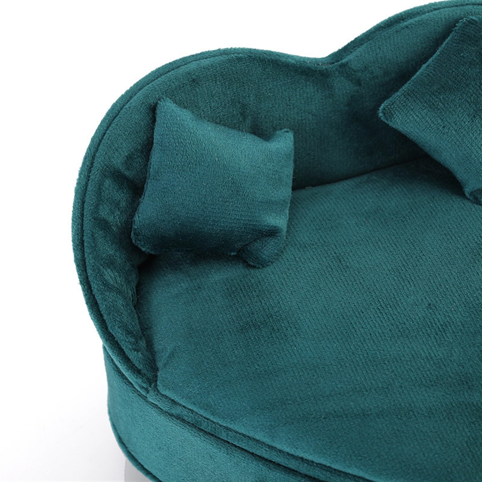Pudełko Na Biżuterię Flanelowy Organizer Na Biżuterię Mały Organizer Na Biżuterię W Kształcie Sofy Lustro Do Makijażu Organizer Na Pierścionki Biżuteria Organizer Na Makijaż Etui ，Azul-D
