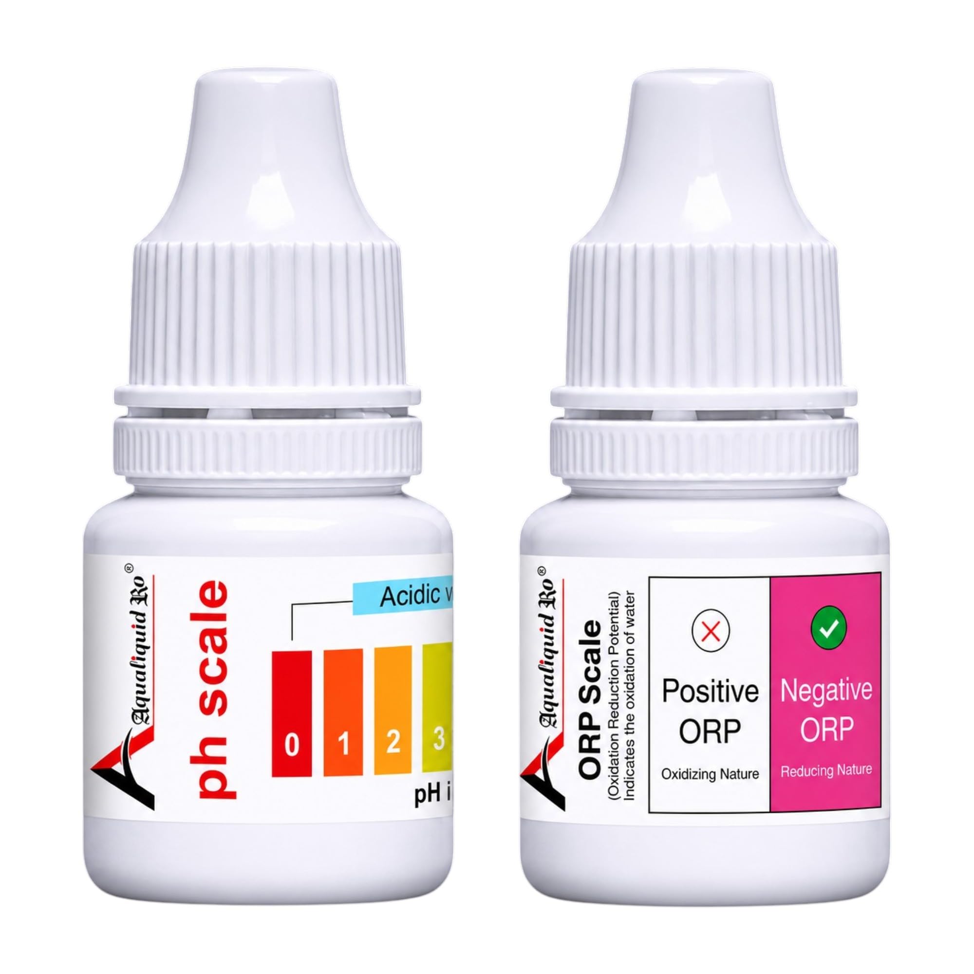 pH & ORP Testing Liquid Kit for Water Testing | 5ml pH &ORP Solution with pH Color Chart | Suitable for RO, Drinking Water, Aquarium, Hydroponics & Pool Use (1 pH & 1 ORP 5ml Solution)-image-38
