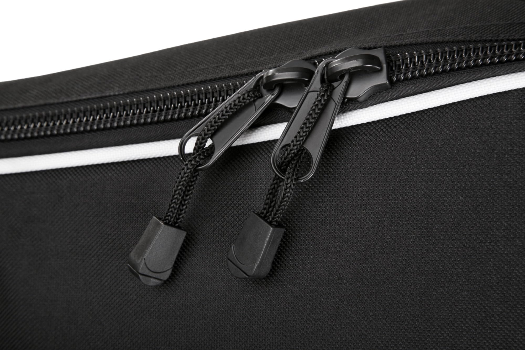 ROCKTILE 4/4 E-Basstasche Gigbag gepolstert mit Rucksackgarnitur Schwarz