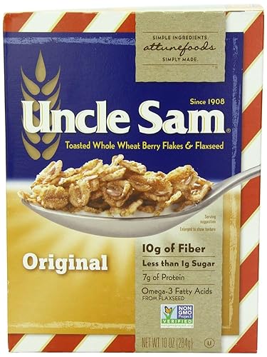 Miniatura 2 de Uncle Sam Cereal de cereales - Original - Tamaño familiar - 13 oz - Caja de 12