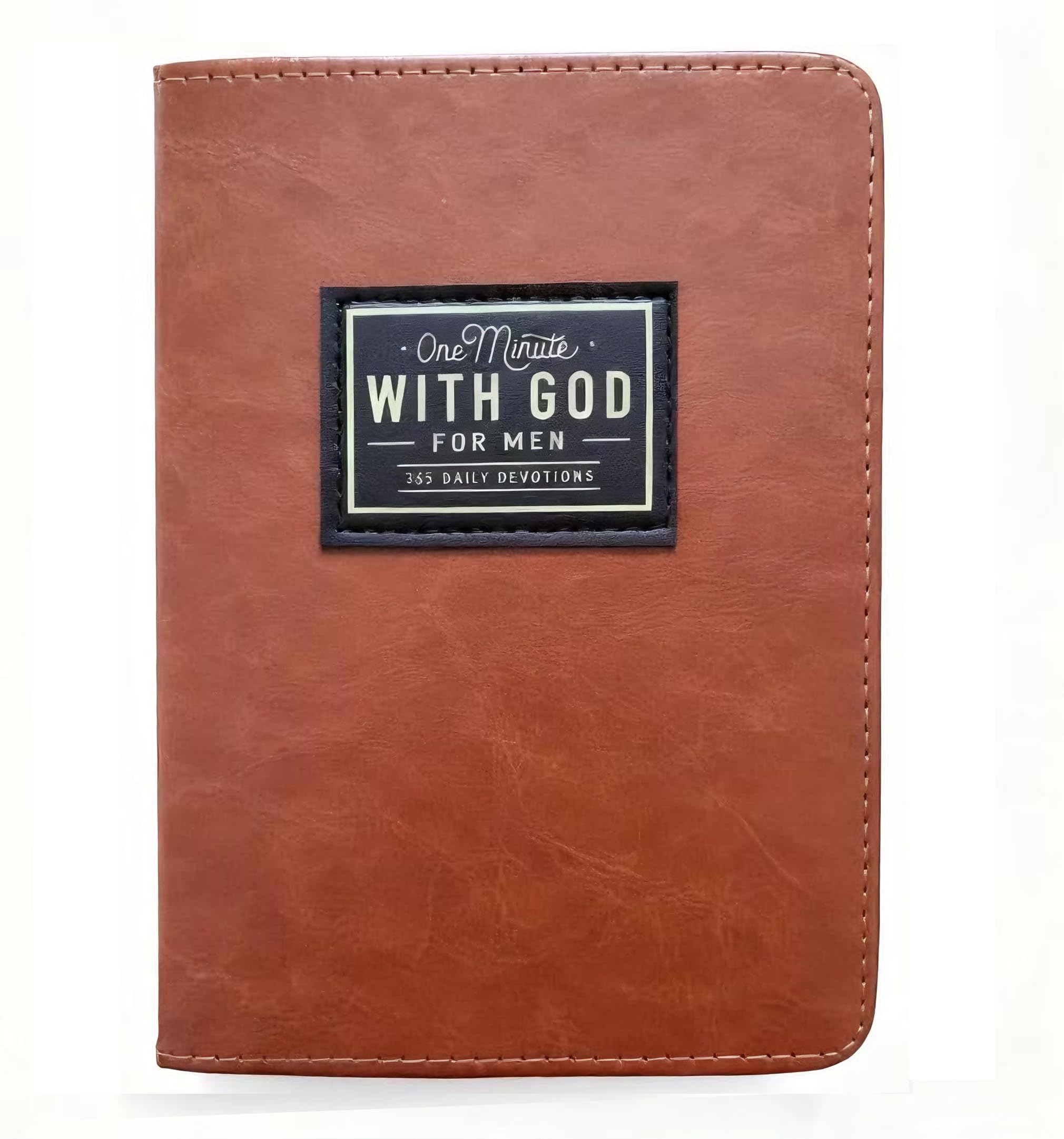Embhlitfe One Minute with God for Men, 2026 Daily Devotional for Men, Prayer Journal for Men, Portable Spiritual Notebook for Office, Travel and Quiet Time, 365 Pages