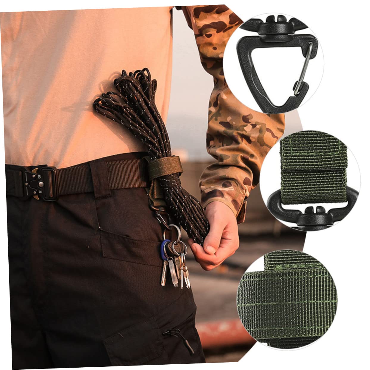 Multifunktionale Handschuh-Clips – 6 Stück, 360? Produktbild-Vorschau 3