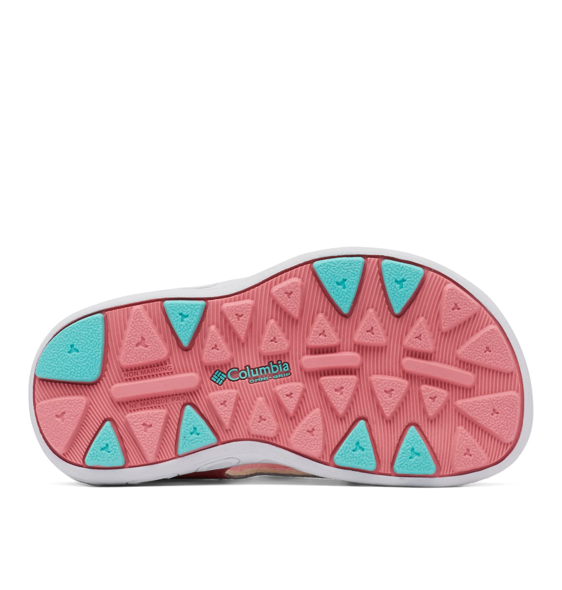 Columbia Childrens Techsun Vent Sandales De Randonnée Et Trekking pour Mixte enfant, Rouge (Wild Salmon x Dolphin), 25 EU