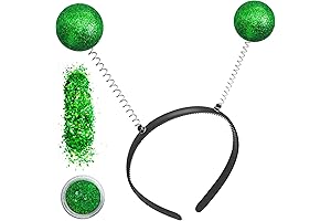 Alien Headband and Glitter Festival Hairband