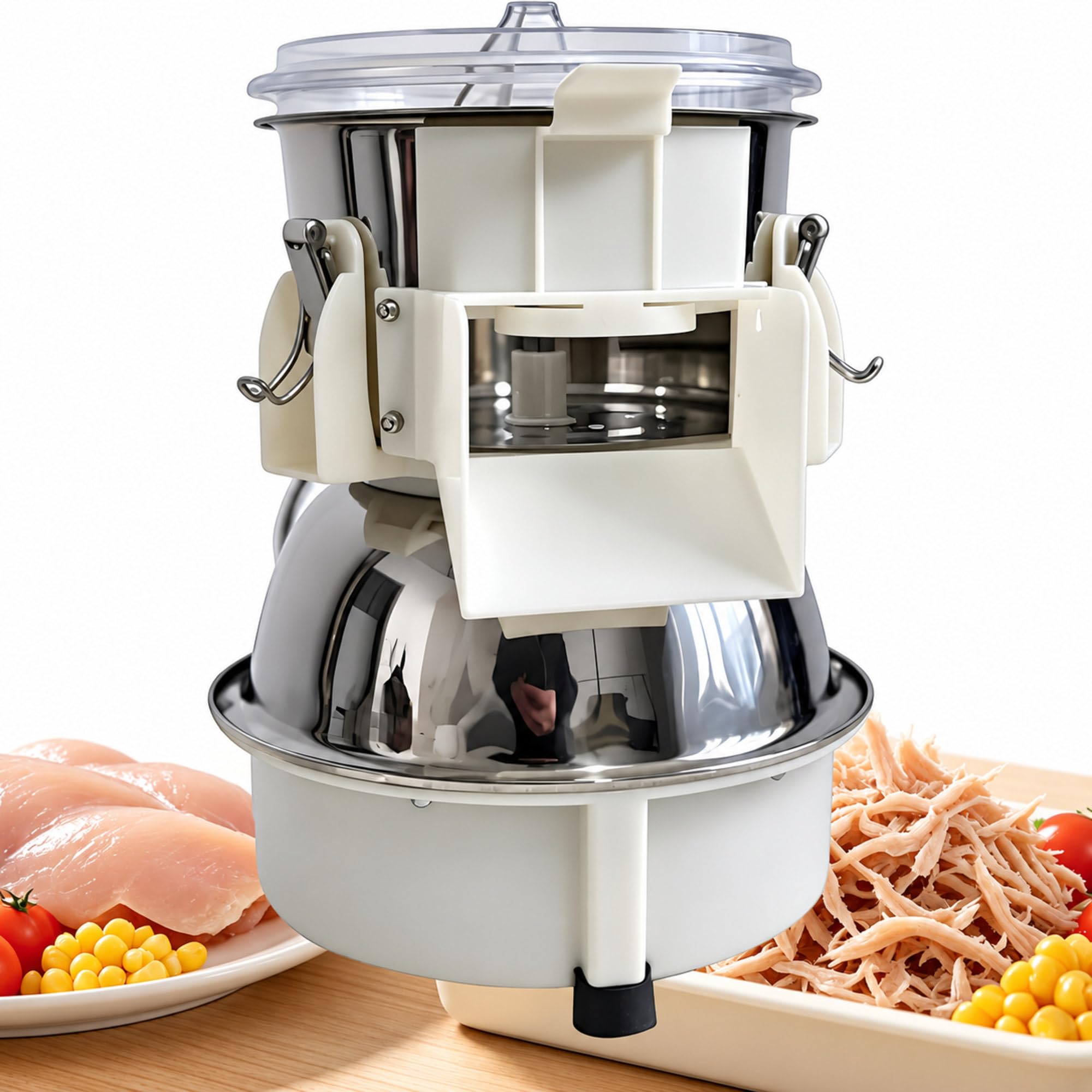 Effilocheuse à Poulet électrique 180 W, Usage Domestique Et Restauration