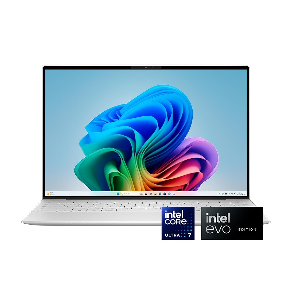 Dell XPS 13 (9350) Laptop Copilot + 13.4 inchFHD+ 120Hz, Intel Core Ultra 7 Series 2 - Intel Evo Edition, Intel ARC Graphics, 32GB RAM, 1TB SSD, Windows 11 Home, UK Qwerty...