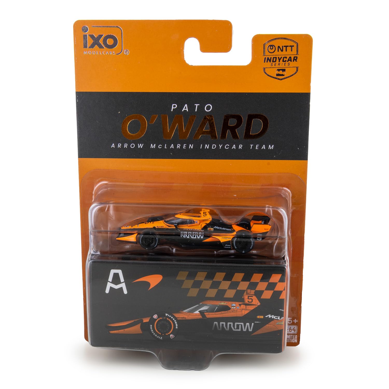 Amazon.com: IXO Modelcars IND64040 Pato O'Ward 2026 Indy Series #5