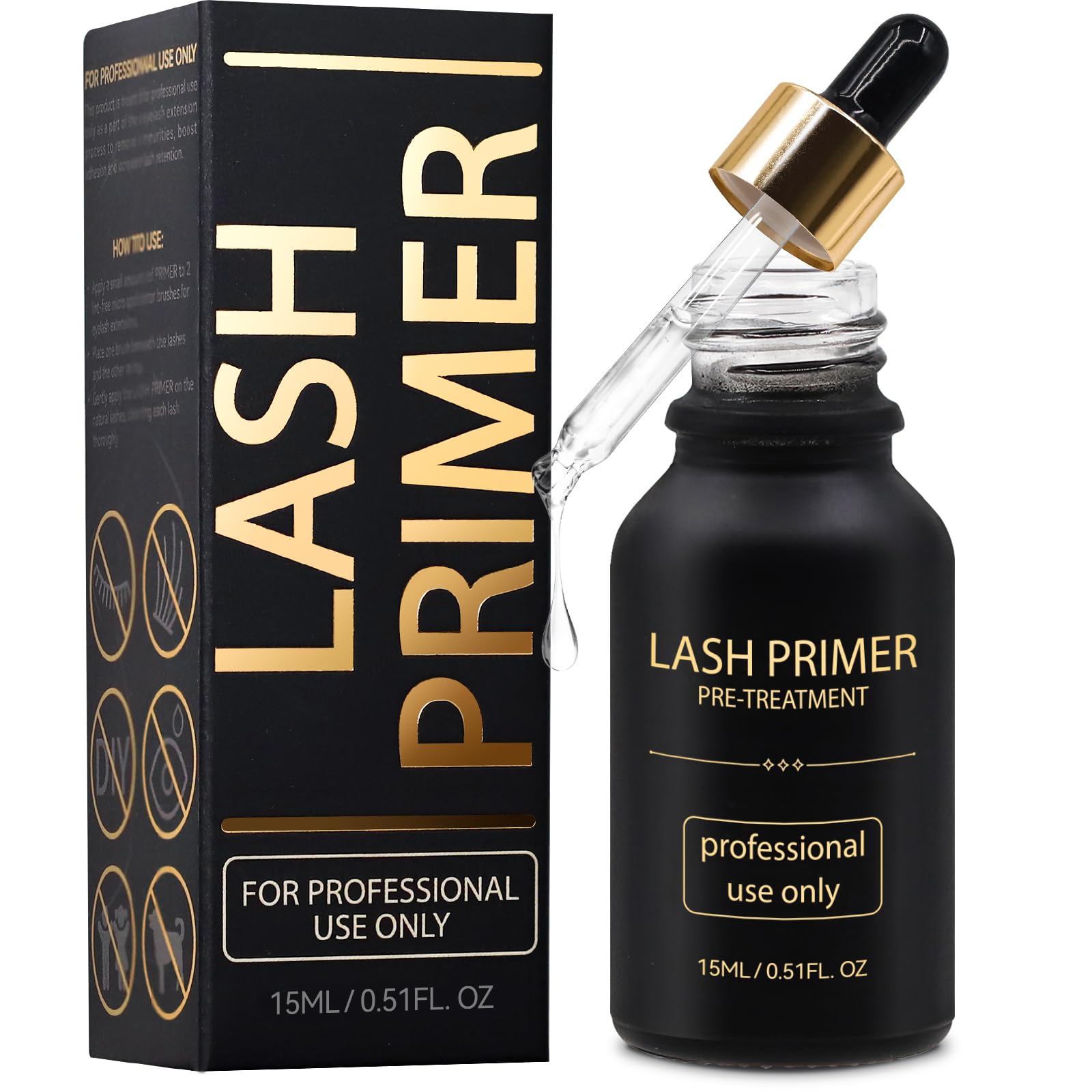 Lash Primer for Eyelash Extensions, Professional Use