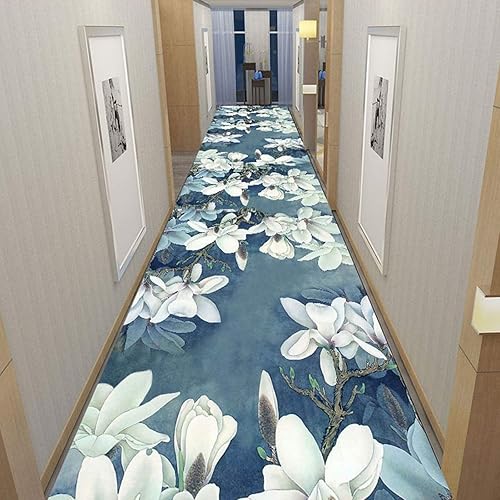 Pealihuy Alfombra de pasillo vintage antideslizante lavable para entrada delantera, cocina, lavandería, 5 x 8 pies (59.1 x 94.5in)
