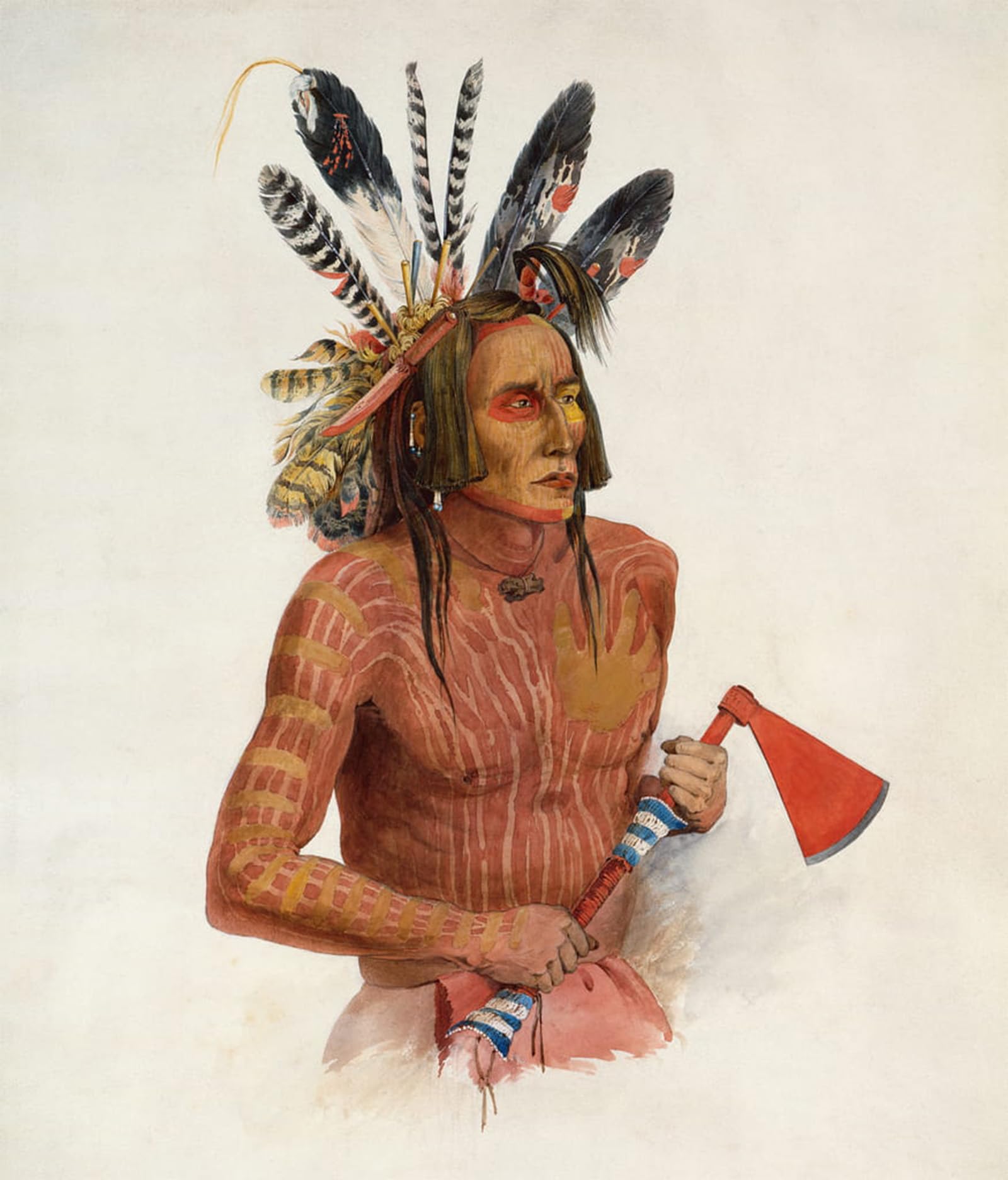 Cuadro para decoración del hogar de Karl Bodmer, transforma tus espacios con arte de 60x90cm 5