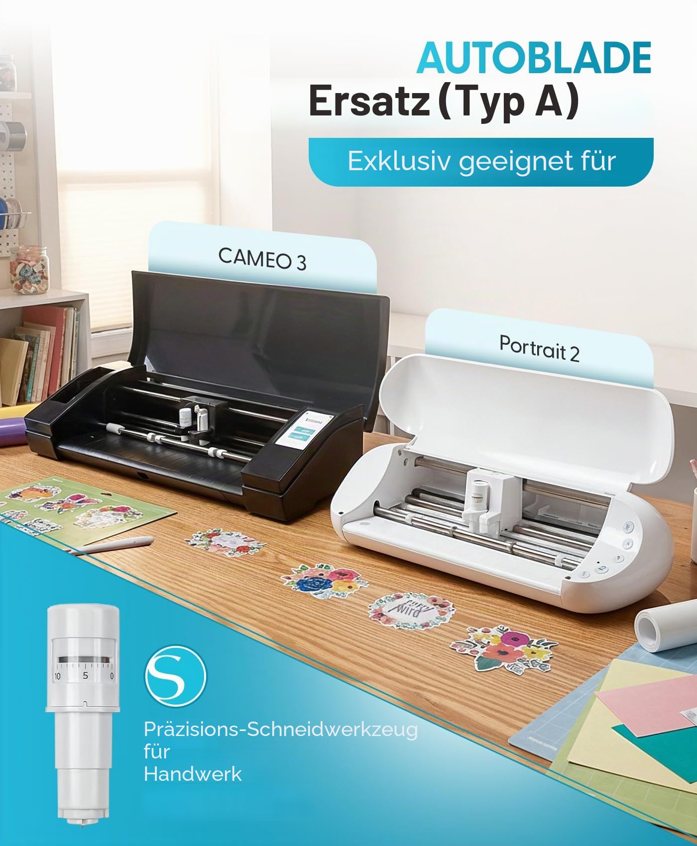 Silhouette America DREI Pack Auto Blade Cameo 3, 3 Stück