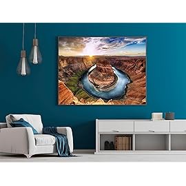 Jigsaw Puzzles for Adults, 2 Pack 1000 Pieces, Nature Landscape Mountain Scene National Park Travel Challenging Puzzle Perfect for Family Activity Game Nights Gifts(Horseshoe Bend &Havasu Falls)