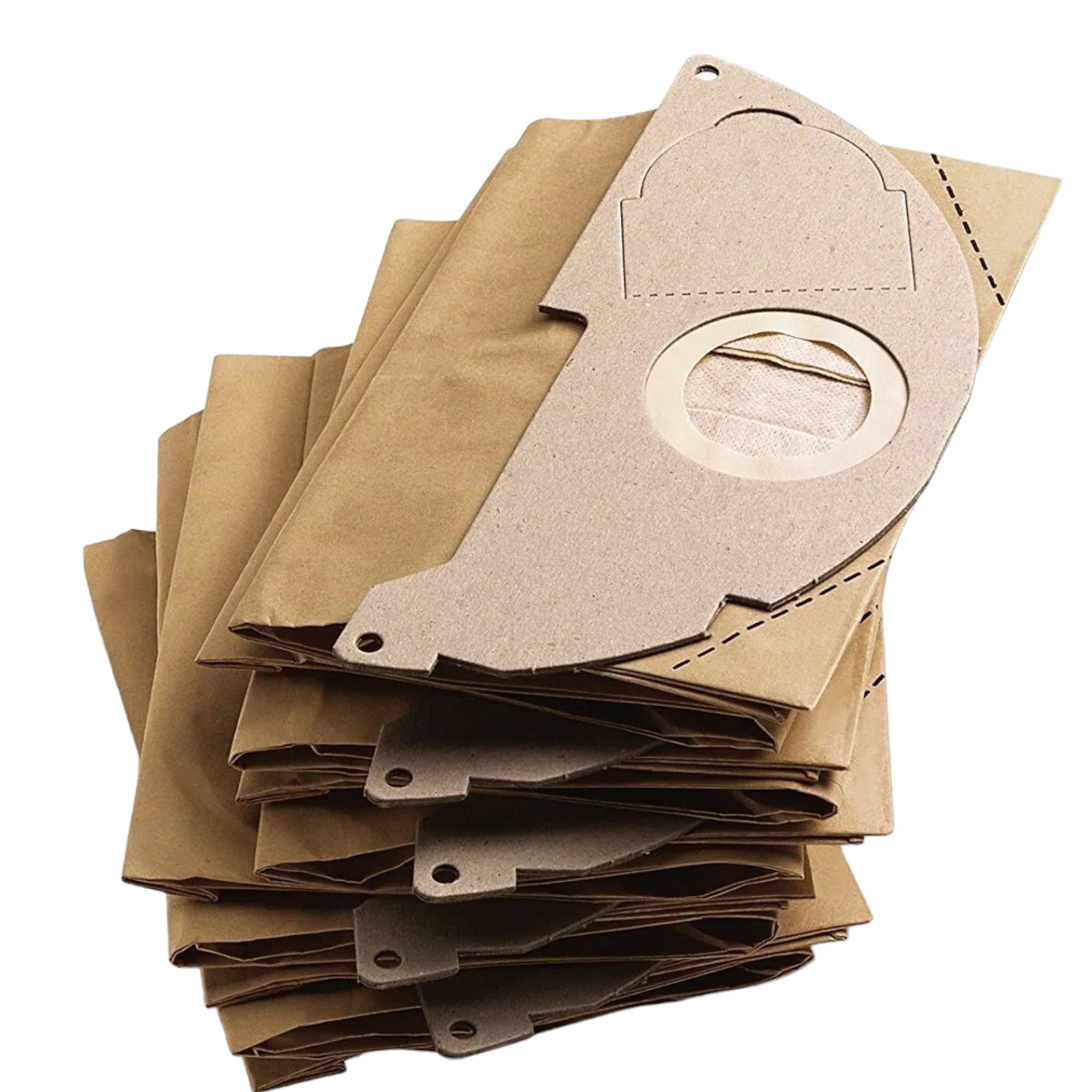 QUAILITAS Vacuum Cleaner Dust Bags [Pack of 5] Paper Bags with 1 Wet & Dry Cartridge Filter | Compatible with Kärcher 69043220 Wet and Dry A2000 A2099 WD2.000 WD2.499 – Vacuum Cleaner Accessories